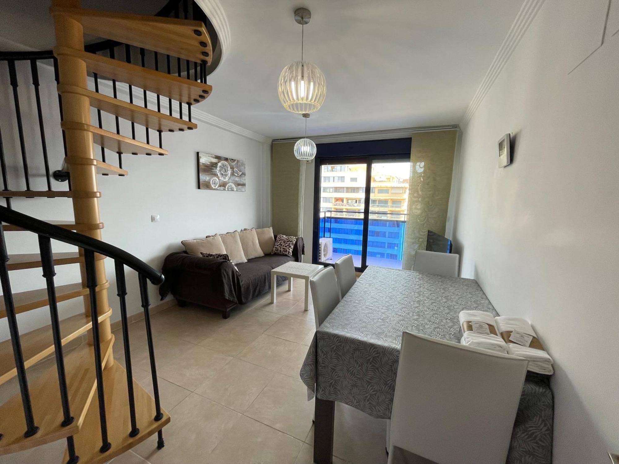 Atico Duplex Playa Apartment Benidorm Bagian luar foto